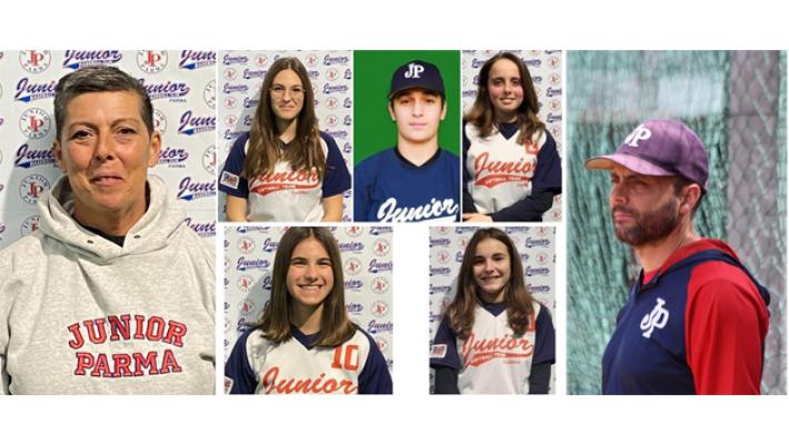 CS Junior Parma: 5 atleti e 2 tecnici dello Junior al Torneo delle Regioni