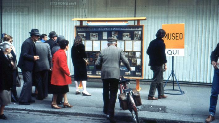 MUSEO QUI  L'arte come azione  faccia a faccia con il pubblico