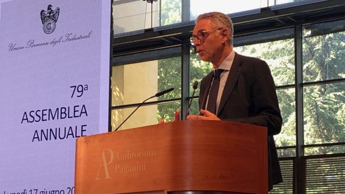 La relazione del presidente Buia all'Assemblea dell'Upi: "Parma quinta provincia italiana per valore aggiunto procapite. Rivendico il sostegno all'aeroporto. Bene l'accordo sulla Tirreno Bennero. Rita
