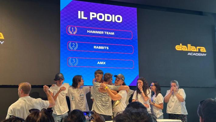 In Dallara la «F1 in schools»:    sfida sui «motori» tra i licei