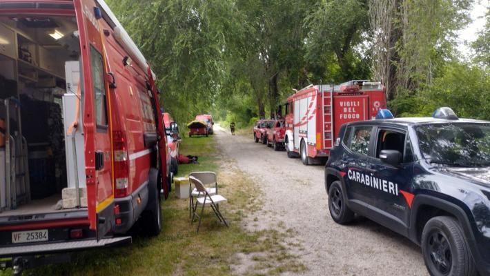 Nuova giornata di ricerche sul Po