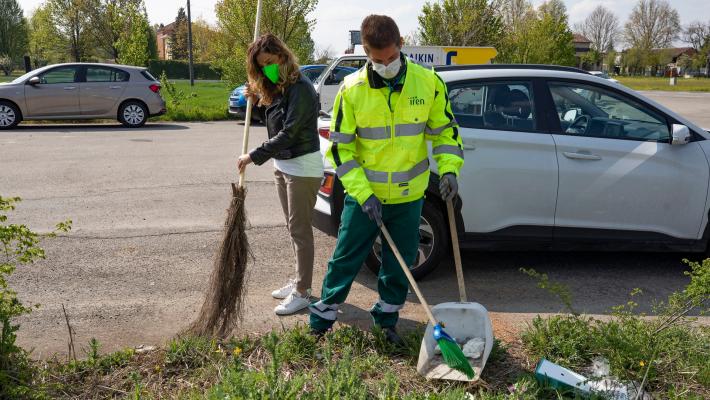 Strade e fossi: raccolte 1,7 tonnellate di rifiuti