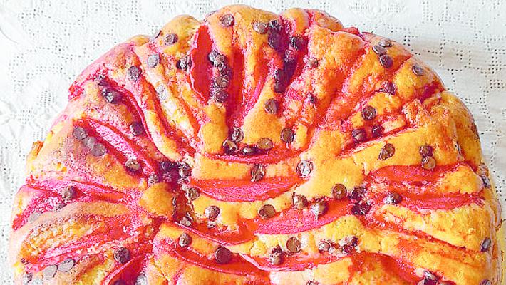 Quando la torta di mele è «rossa»