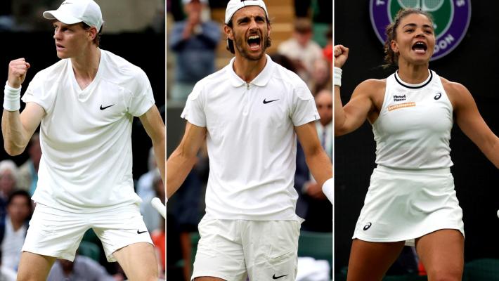  Wimbledon: tre azzurri ai quarti, c'è anche Musetti