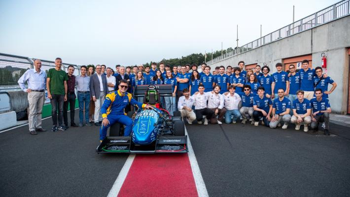 UniPr Racing Team: ecco la Dnf24, l'auto senza pilota  