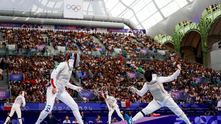 Fioretto femminile, Errigo fuori ai quarti