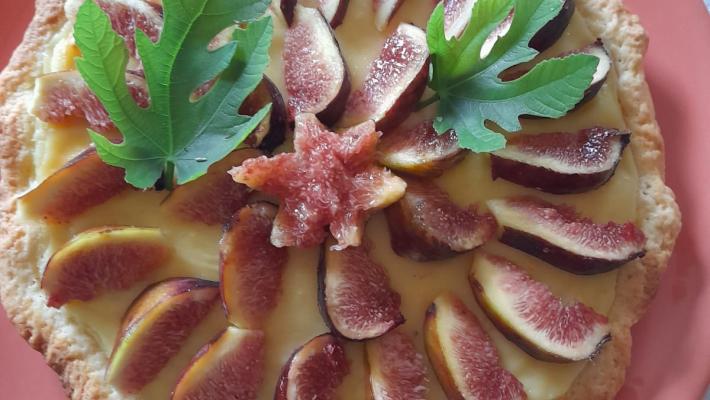 Ecco la tradizionale torta di fichi