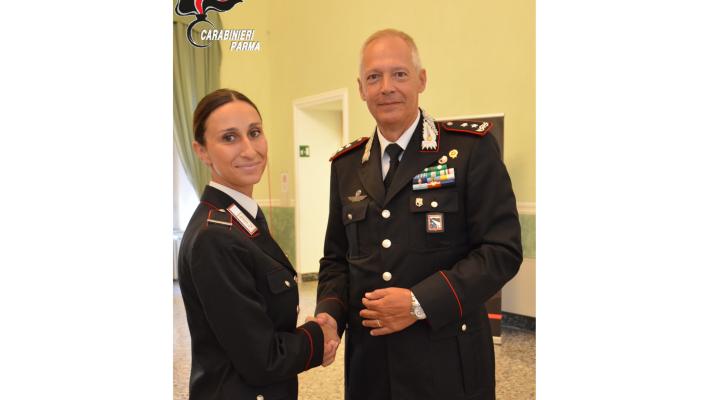 Il generale Zuccher in visita a Parma. Un riconoscimento per tre militari