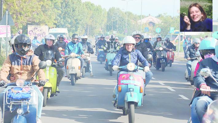Centocinquanta sulla Vespa in ricordo di Silvia Mantovani