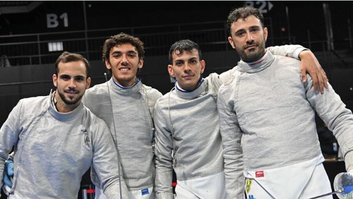 Scherma protagonista in piazza Garibaldi