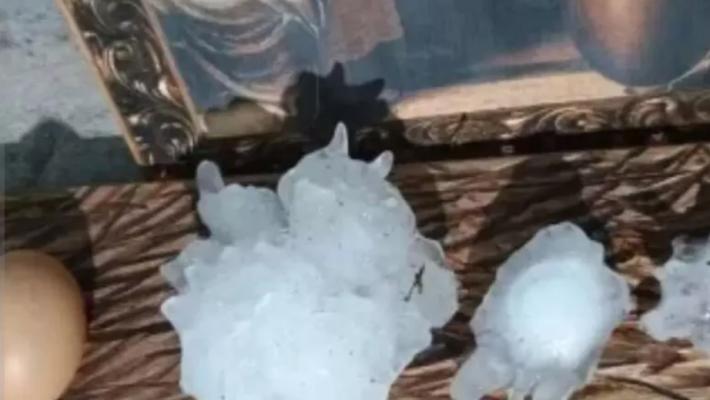 Chicco di grandine record in Brasile, 14,6 centimetri