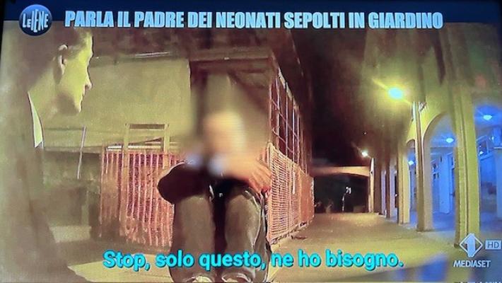 Il padre dei neonati seppelliti a Vignale a 'le Iene': "Mai vista la pancia o dei cambiamenti in Chiara. Lei diceva che prendeva la pillola"
