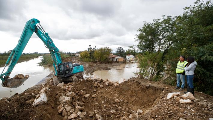 Maltempo, evacuazione a Bagnacavallo nelle zone già colpite dall'alluvione