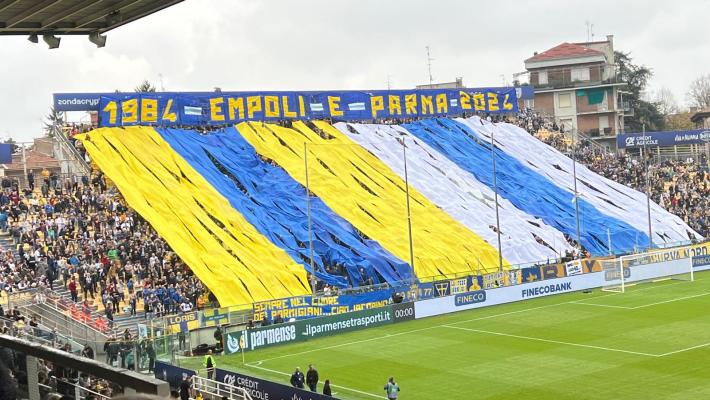 Fazzini, allunga in porta, tocca coulibaly: autogol - 35' Parma-Empoli 0-1