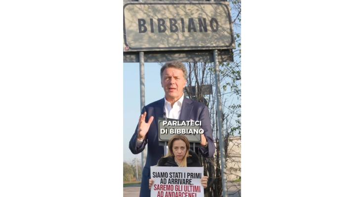 Renzi a Bibbiano si rivolge a Meloni, 'scusati con i cittadini'