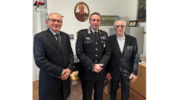 Parma: ha compiuto 95 anni il maresciallo in congedo Elidio Agostino Sarti. dal 1963 iscritto all’associazione nazionale carabinieri sezione “Generale Carlo Alberto Dalla Chiesa” di Parma.