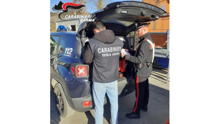 Bedonia: controlli in materia di sicurezza sui luoghi di lavoro in zona appenninica. Riscontrate violazioni e comminate sanzioni.