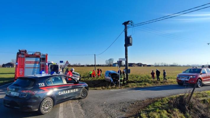 Baganzola, cade dalla moto: ragazzo minorenne trasportato al Maggiore