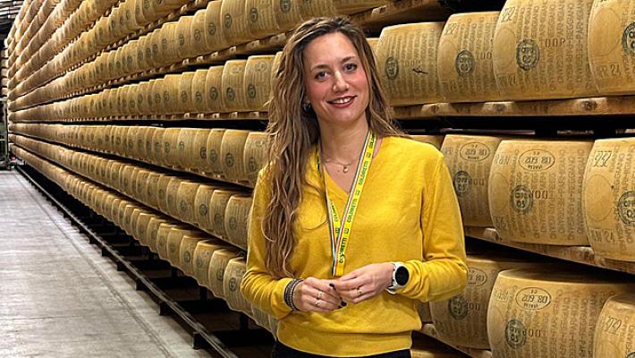 Il futuro del Parmigiano Reggiano negli Stati Uniti intervento di Monia Repetti in diretta a  “Unomattina”