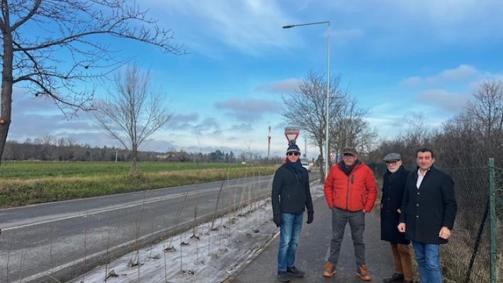 Ciclopedonale Sala-Collecchio: iniziati i lavori di riqualificazione del verde