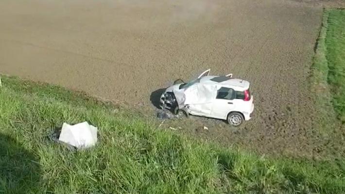 Scontro frontale a Ragazzola, morto un 76enne