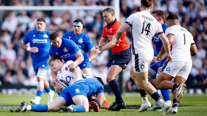 Sei Nazioni: l'Italrugby dura un tempo, poi quasi solo Inghilterra: 47-24
