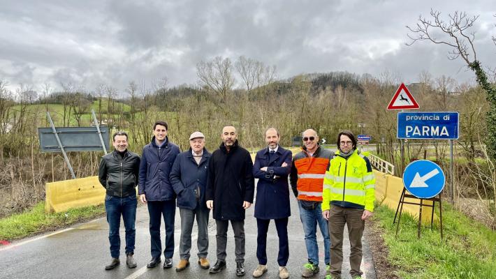 Iniziano i lavori sul ponte dello Stirone: sarà più largo 