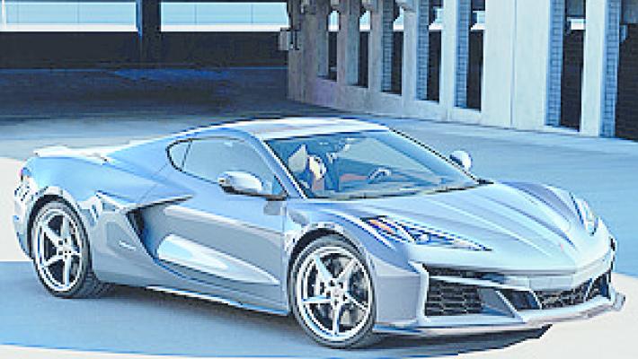 E-Ray e-Awd:  la prima Corvette elettrificata ha 643 cavalli