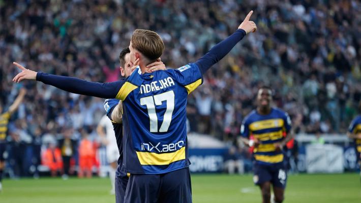 Gol (fortunato) di Thuram, raddoppio dell'Inter - 45',  0 -2