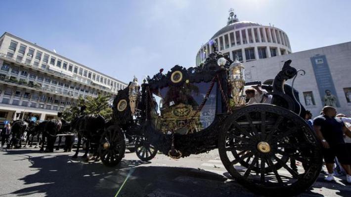 Funerali di  Vittorio Casamonica (Foto d'archivio)