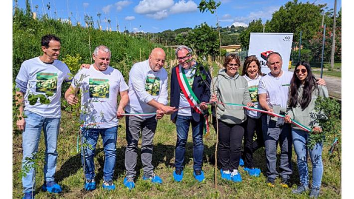 KilometroVerdeParma e Bucci S.p.A. inaugurano un nuovo bosco a Lesignano dè Bagni