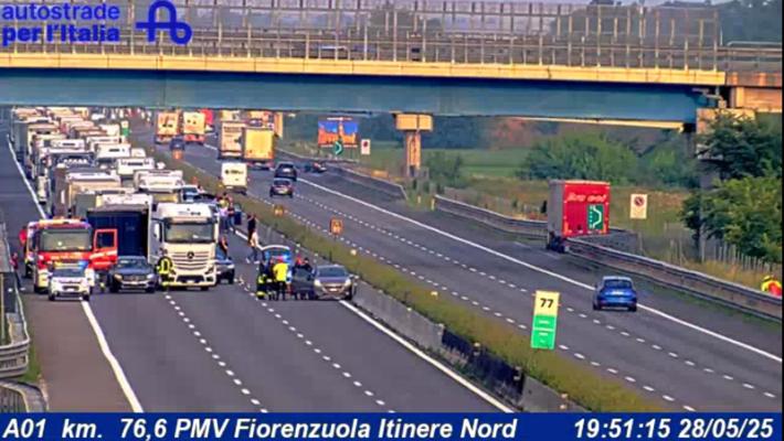 Incidente in autostrada A1