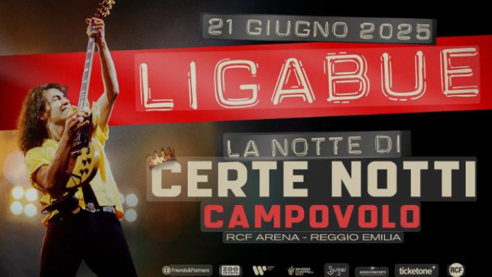 Conto alla rovescia per il concerto evento di Ligabue