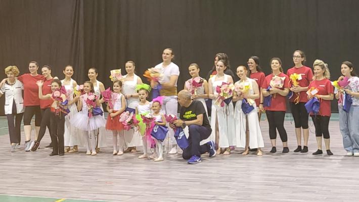 Saggio di danza classica e moderna al Palagym di Traversetolo