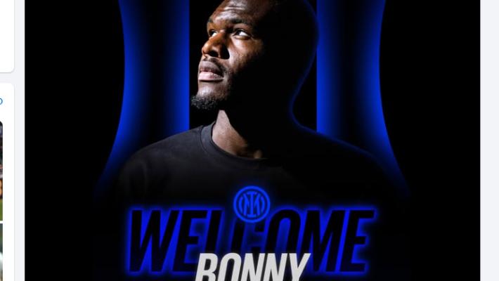 E' ufficiale: Bonny è dell'Inter 