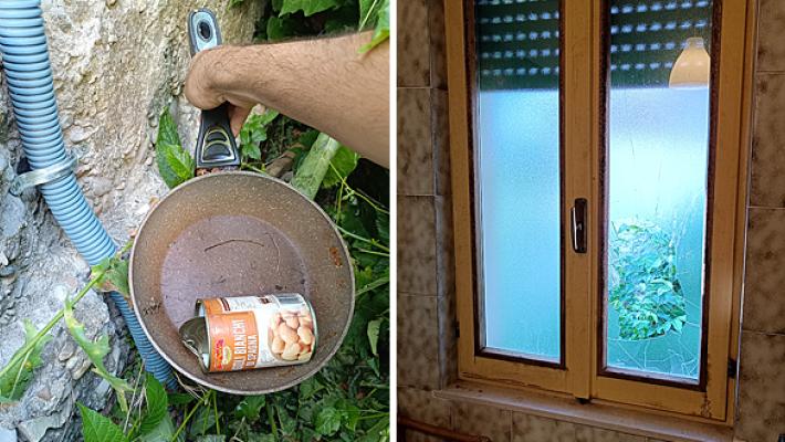 Finestra rotta, ladri al Rifugio dei Tassi