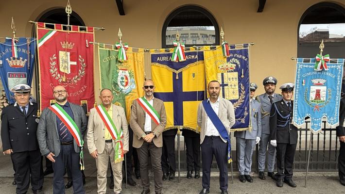 Il Comune e la Provincia di Parma con alcuni comuni del Parmense hanno partecipato alla cerimonia per il 45° anniversario della strage di Bologna