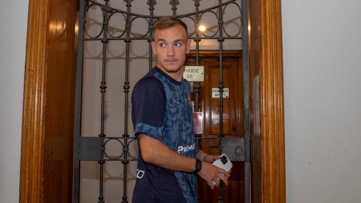 Tegola Parma, infortunio al ginocchio per Frigan