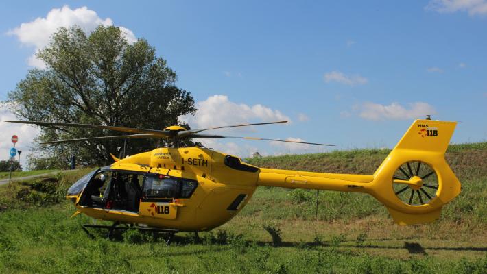 Uomo cade da un albero a Zibello : trasportato al Maggiore 