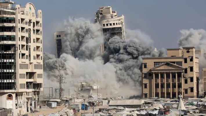 Idf, colpito grattacielo del terrore a Gaza city