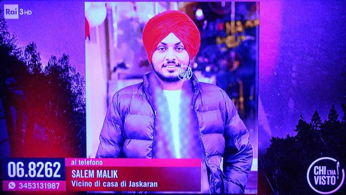 La misteriosa sparizione di Jaskaran Singh su Chi l'ha visto