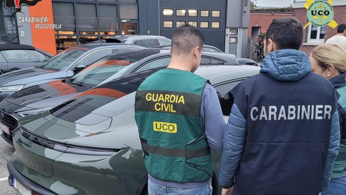 Da Reggio Emilia fino a Spagna e Belgio:  operazione "Palma", scacco alla banda delle auto di lusso