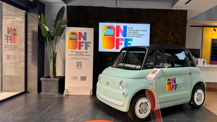 Iren e Fiat, partnership per Topolino 