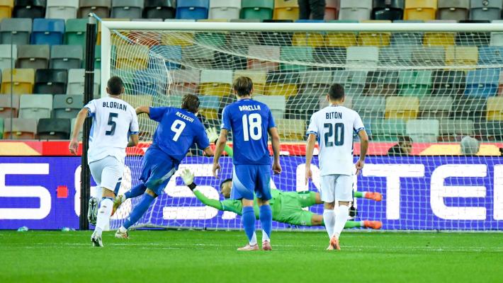 Italia batte Israele 3-0 a Udine, gli azzurri si assicurano un posto ai play off