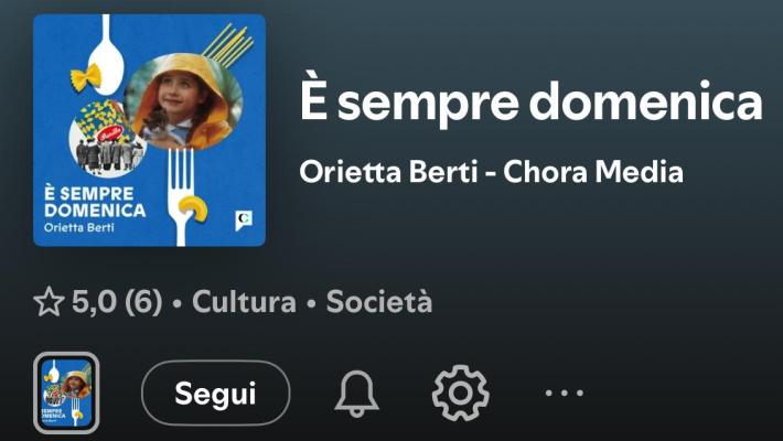 Il costume italiano in un podcast targato Barilla e raccontato da Orietta Berti