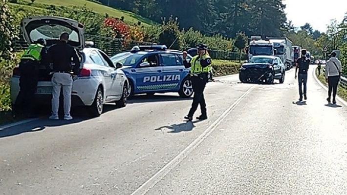 Frontale a Gaiano, due feriti: uno &egrave; grave