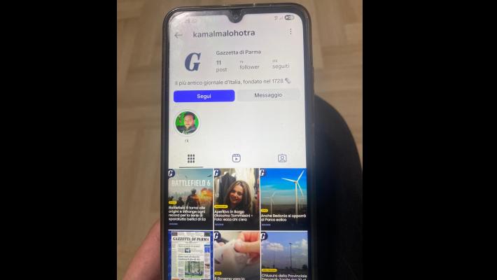 Continuano le segnalazioni di profili fake su Instagram  legati alla Gazzetta di Parma. L'originale è ovviamente uno solo: come riconoscerlo