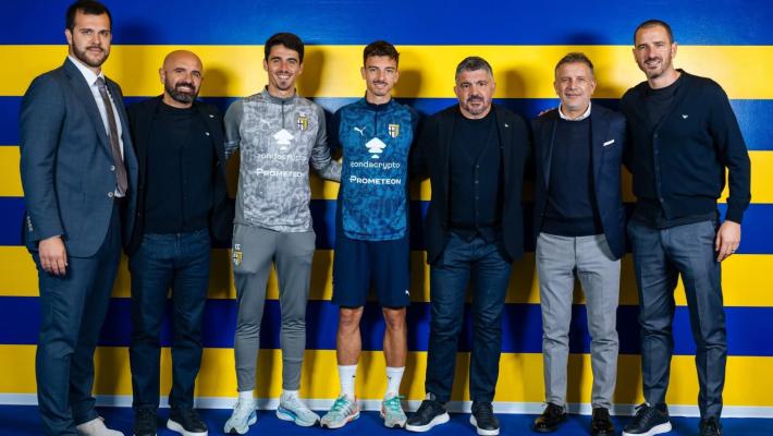 Tappa al Parma del ct della Nazionale Gattuso che ha pranzato anche con Cuesta