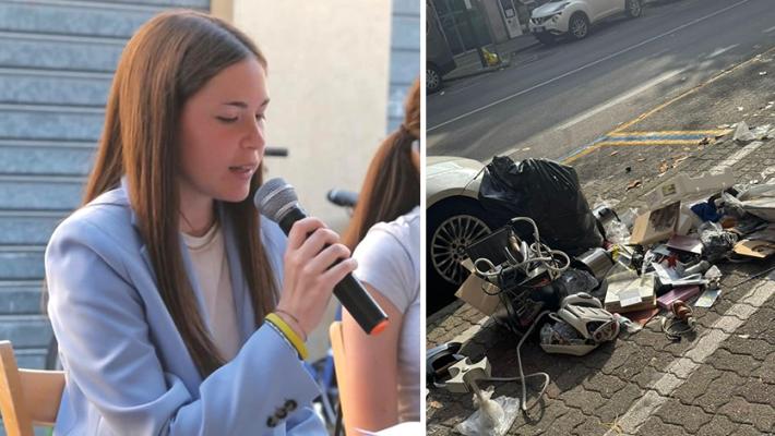 La giovanissima (lettrice) Matilde Viglioli si batte sui social per una cittá migliore