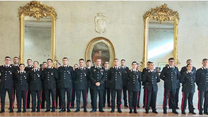 Il comando provinciale riceve 24 nuovi militari